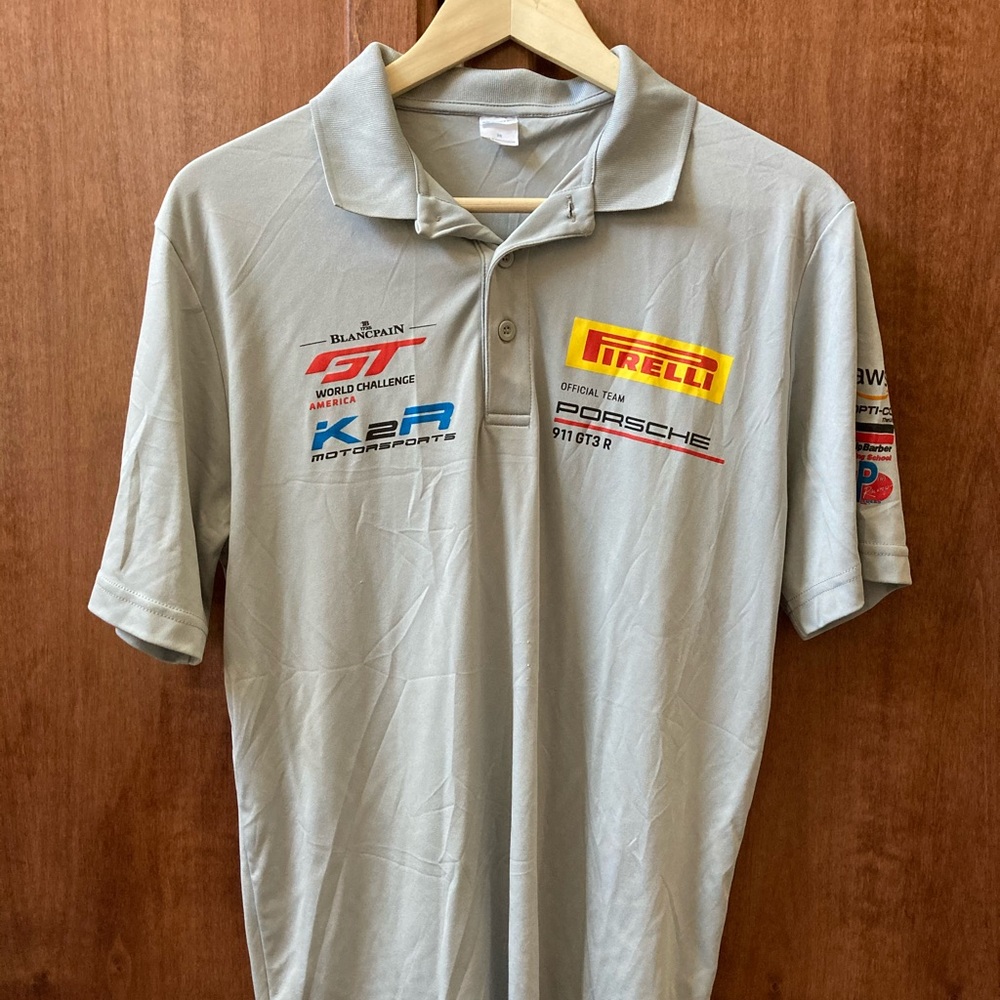 Porsche 911 racing team official polo